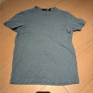 THEORY Blue Short Sleeve Tee